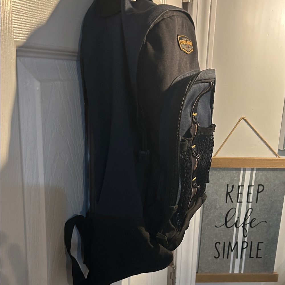 Eddie Bauer Navy and Black Backpack for Men - Picture 3 of 7